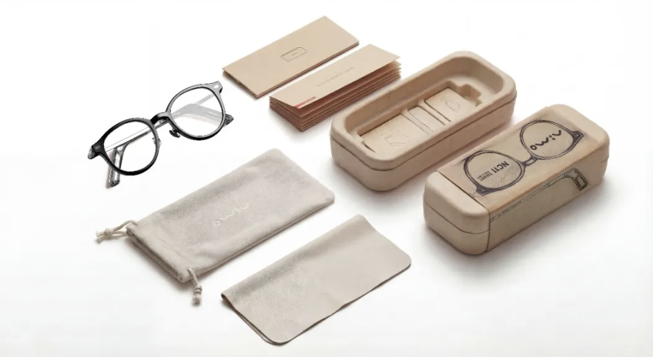 NIMO产品的包装，与近视眼镜有相似之处