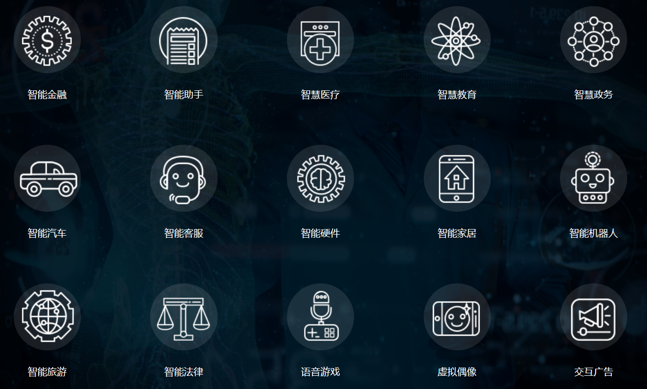 “齐悟”官网展示的产品应用场景