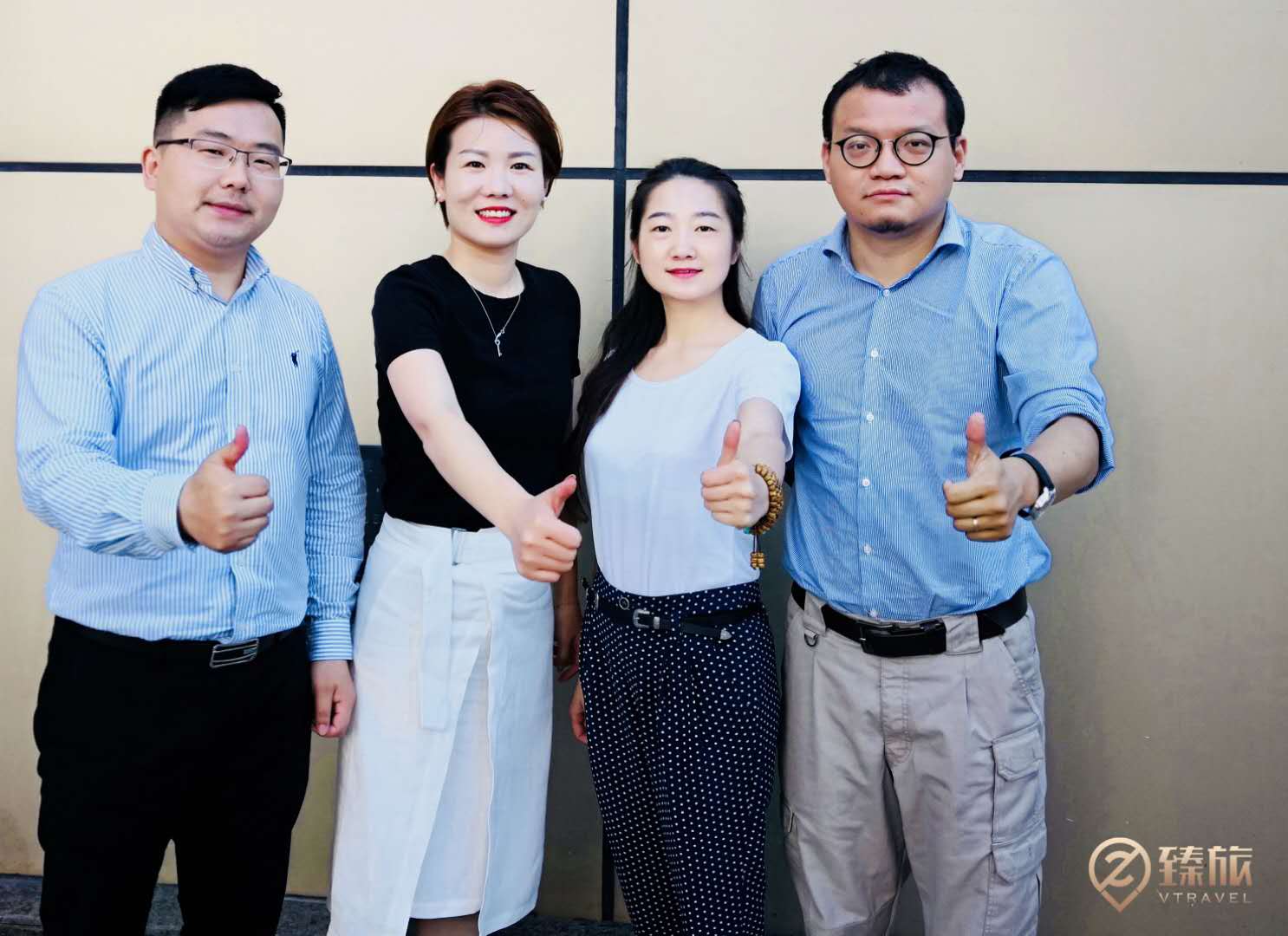 臻旅科技团队成员皆为80后，来自金融、互联网运营、教育等不同领域。