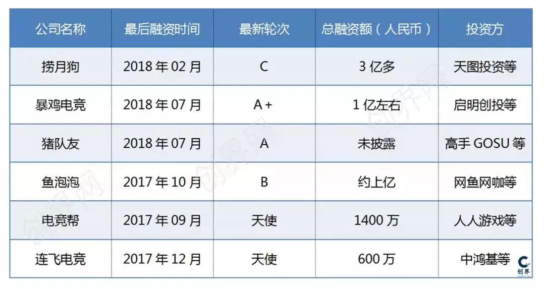 相关项目融资表。