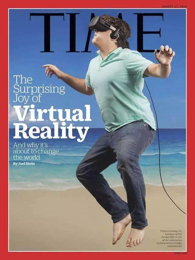 OculusVR创始人之一帕尔默·拉奇登上时代周刊封面。