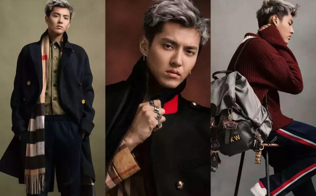 Burberry签下当时拥有2180万微博粉丝的吴亦凡作为其代言人